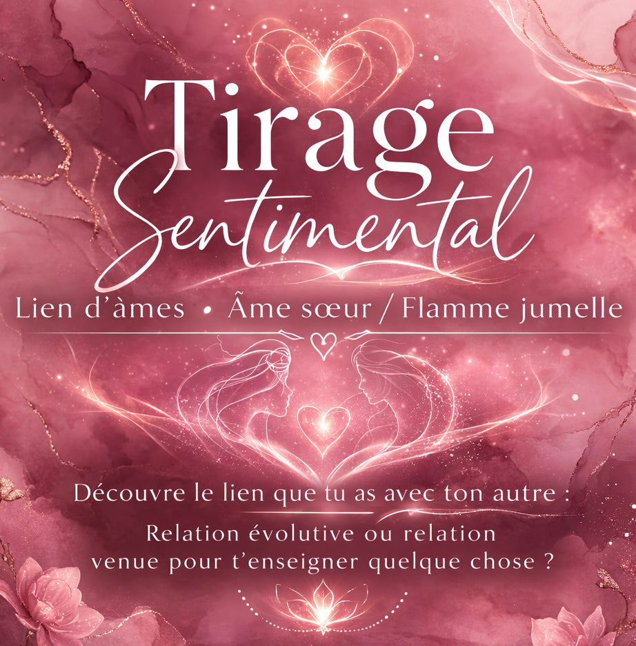 Tirage sentimental lien d’âme