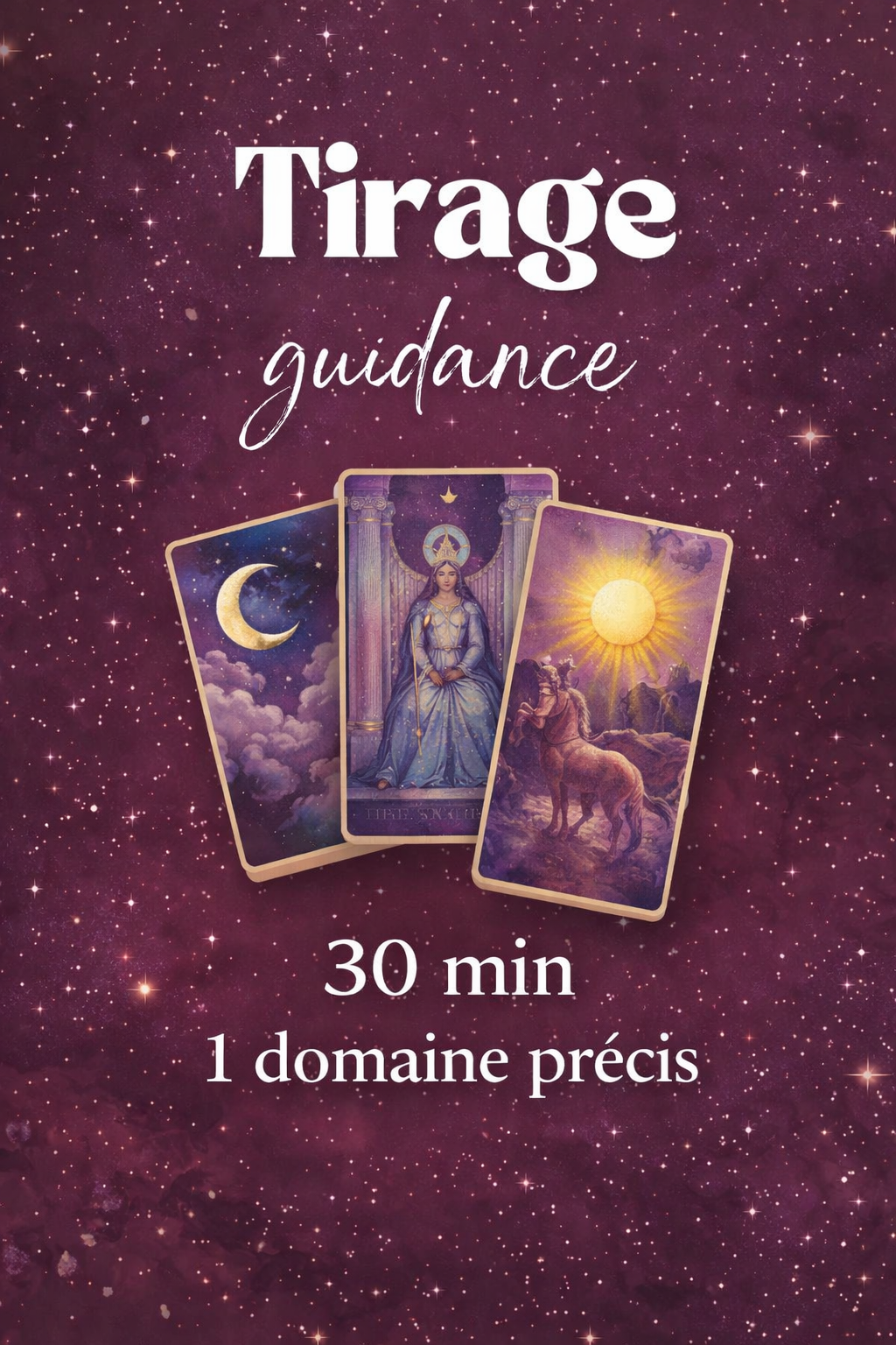 Tirage guidance 30 min